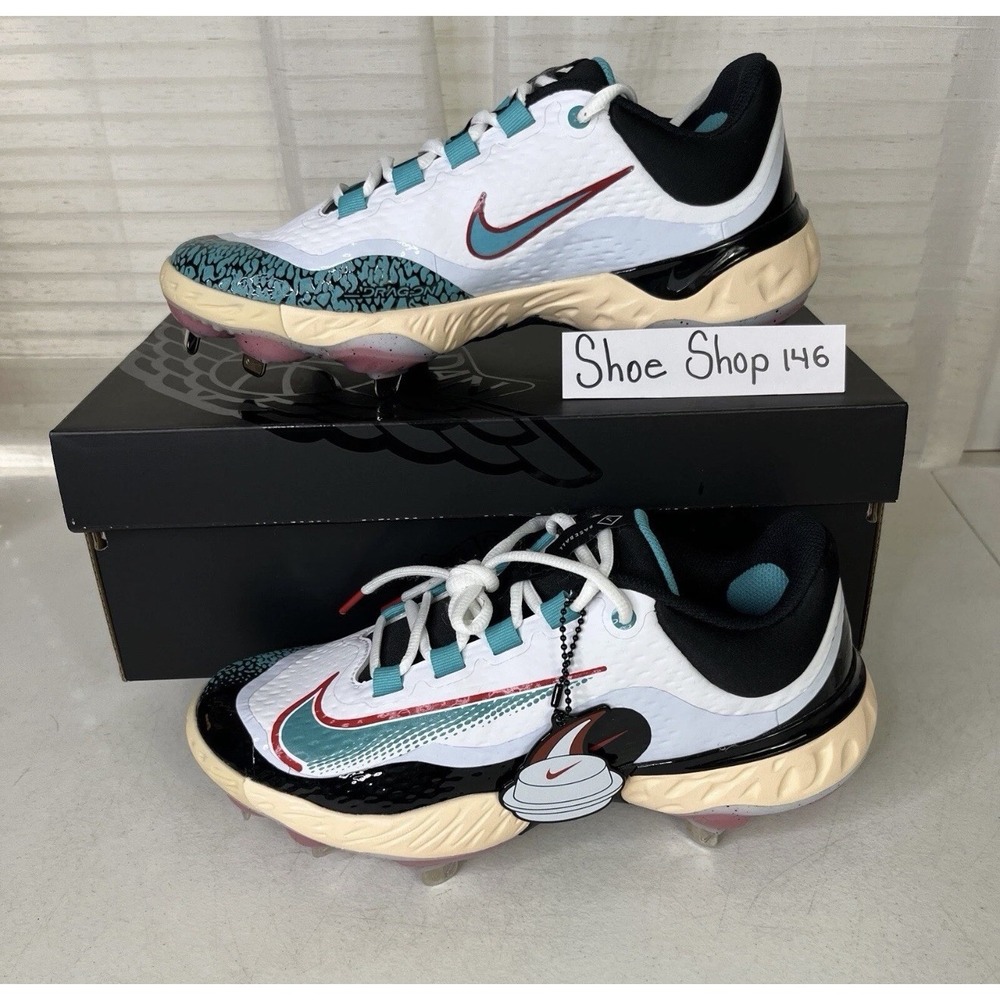 Nike RBI x Alpha Huarache Elite 4 Low Men's Size 7 Baseball Cleats FZ7345-103